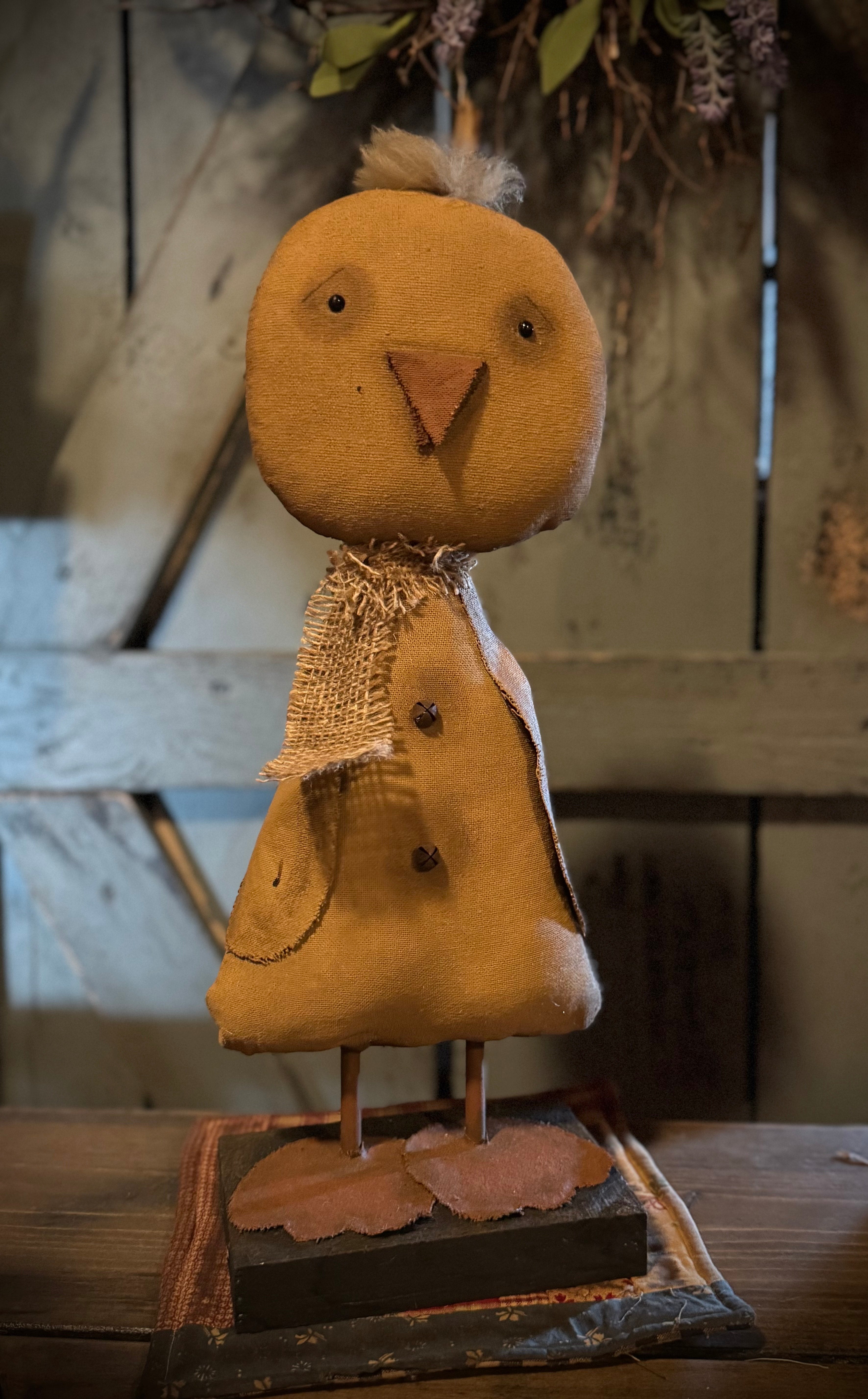 Primitive Chick with Rustic Charm